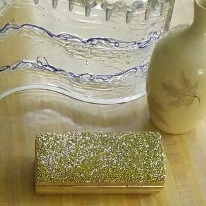 Gold Sequin Clutch Purse